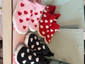 Nimbao Cloud Walk Love Wide Toe Box shoes red pink black Sz 40 NWT